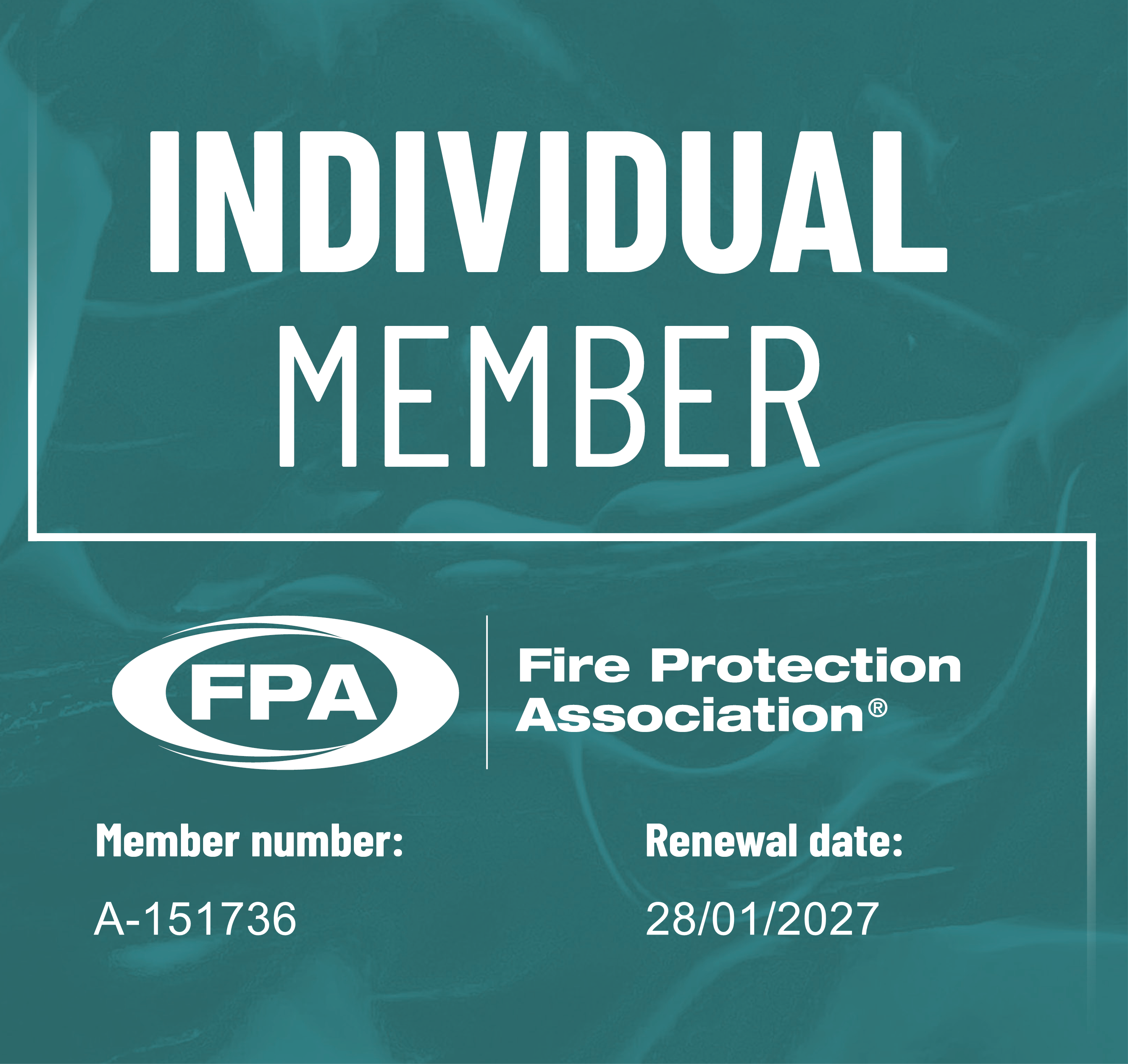 FPA Fire Protection Association Individual Member